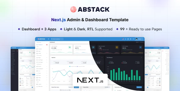 OneSmartSite | Designs » Abstack - Next Js Admin & Dashboard Template