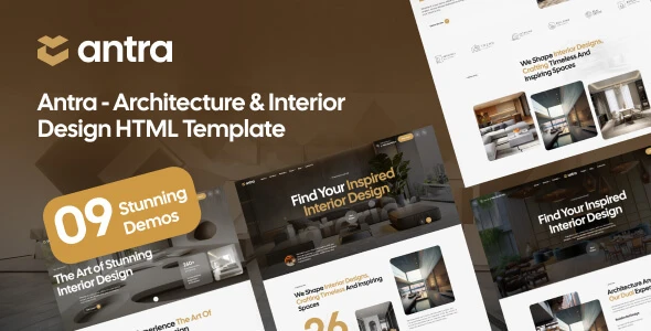 OneSmartSite | Designs » Antra - Architecture & Interior Design HTML ...