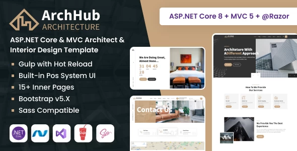 OneSmartSite | Designs » ArchHub - ASP.NET Core & MVC Architecture ...