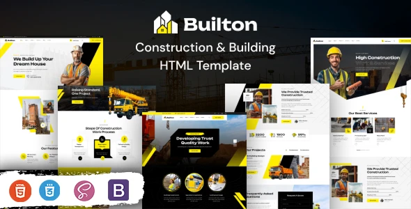 OneSmartSite | Designs » Builton - Construction & Building HTML Template