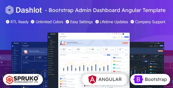 OneSmartSite | Designs » Dashlot - Bootstrap Admin Dashboard Angular ...
