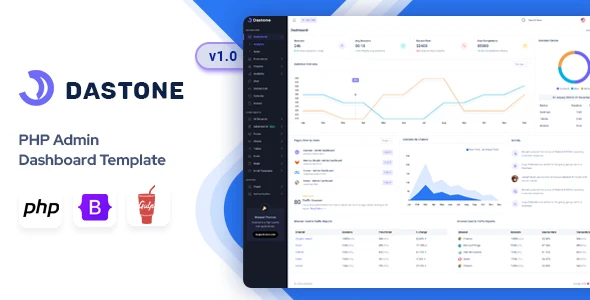 OneSmartSite | Designs » Dastone - PHP 8 Admin & Dashboard Template