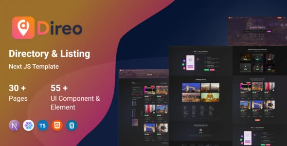 OneSmartSite | Designs » Direo — The Modern Directory & Listings Next ...