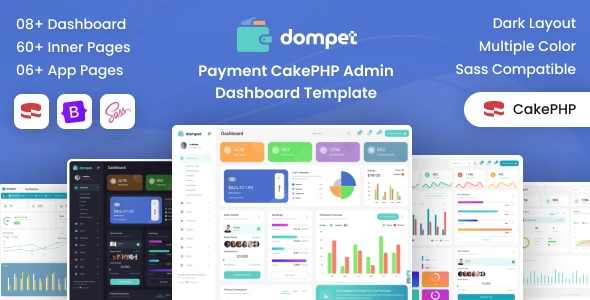OneSmartSite | Designs » Dompet - Payment CakePHP Admin Dashboard Template