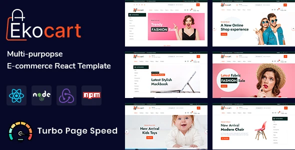 OneSmartSite | Designs » Ekocart - Multipurpose React eCommerce Template