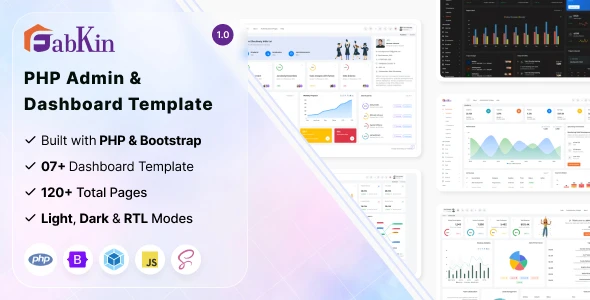 OneSmartSite | Designs » Fabkin - PHP Admin & Dashboard Template