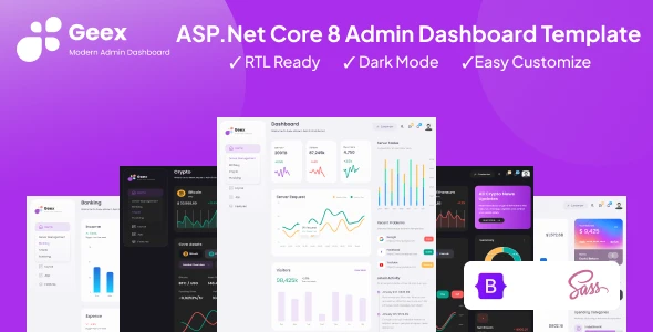 OneSmartSite | Designs » Geex - ASP .Net Core 8 Responsive Admin ...