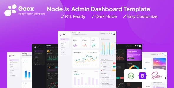 OneSmartSite | Designs » Geex - NodeJs Responsive Admin & Dashboard ...