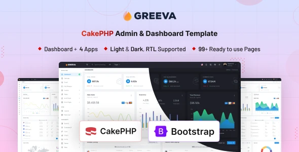 OneSmartSite | Designs » Greeva - CakePHP Admin & Dashboard Template