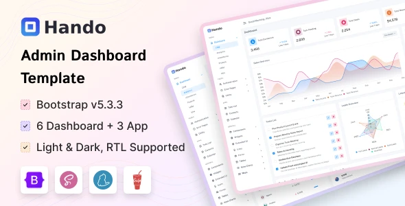 OneSmartSite | Designs » Hando - Bootstrap 5 Admin & Dashboard Template