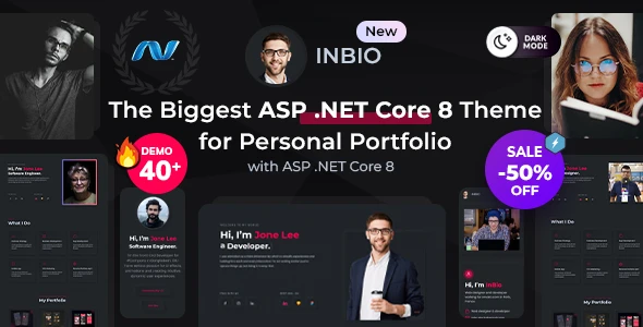 OneSmartSite | Designs » InBio - Personal Portfolio ASP .NET Core 9 ...