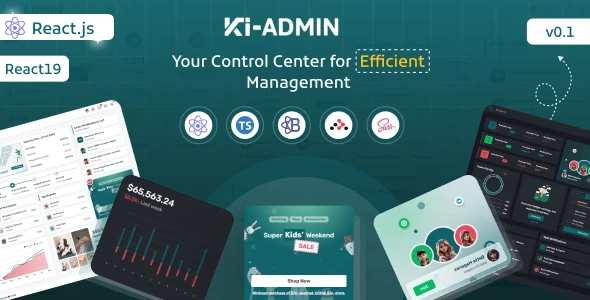 OneSmartSite | Designs » Ki-admin React + Typescript Admin Dashboard ...