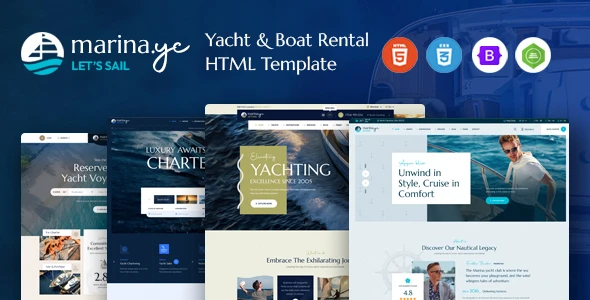 OneSmartSite | Designs » Marina - Yacht Club and Rental Boat HTML Template