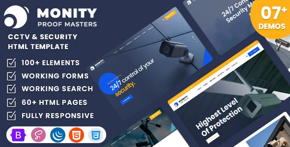 OneSmartSite | Designs » Monity – CCTV & Security HTML Template