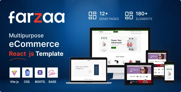 OneSmartSite | Designs » Multipurpose eCommerce React JS Template - Farzaa
