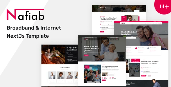 OneSmartSite | Designs » Nafiab – Broadband & Internet Next JS Template