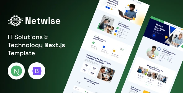 OneSmartSite | Designs » Netwise – IT Solutions & Technology Next JS ...