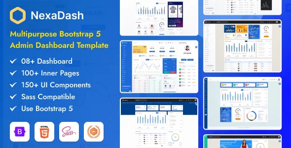 OneSmartSite | Designs » NexaDash - Bootstrap Admin Dashboard Template