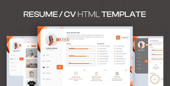 OneSmartSite | Designs » Resio - Resume HTML Template