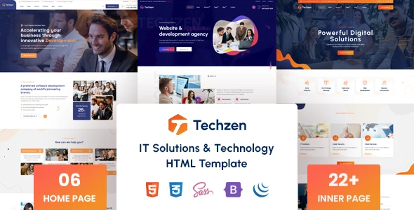 OneSmartSite | Designs » Techzen - IT Solutions & Technology HTML Template