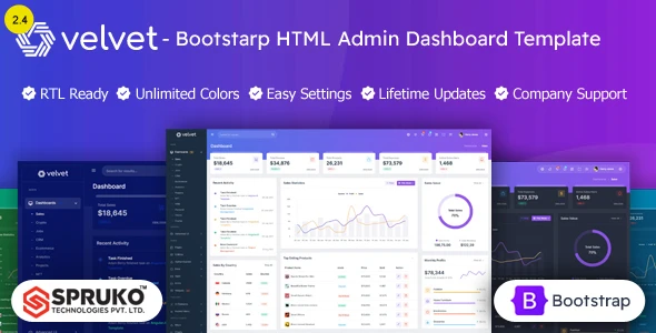 OneSmartSite | Designs » Velvet - Bootstrap Admin & Dashboard HTML Template