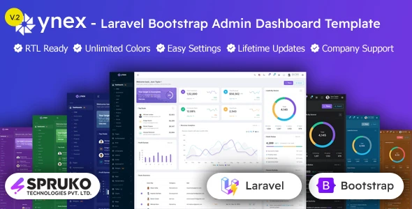 OneSmartSite | Designs » Ynex - Laravel Admin Panel Template