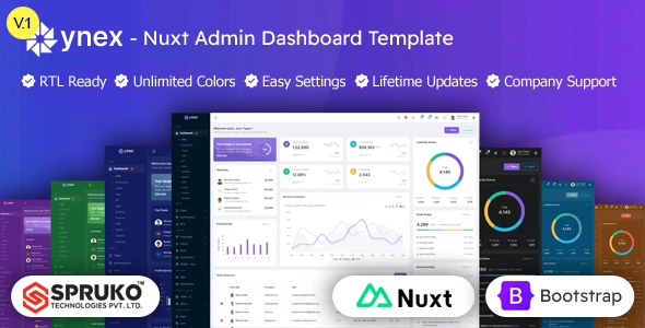 OneSmartSite | Designs » Ynex - Nuxt Bootstrap Admin Panel Template