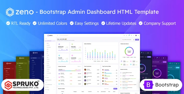 OneSmartSite | Designs » Zeno - Bootstrap Admin HTML Dashboard Template