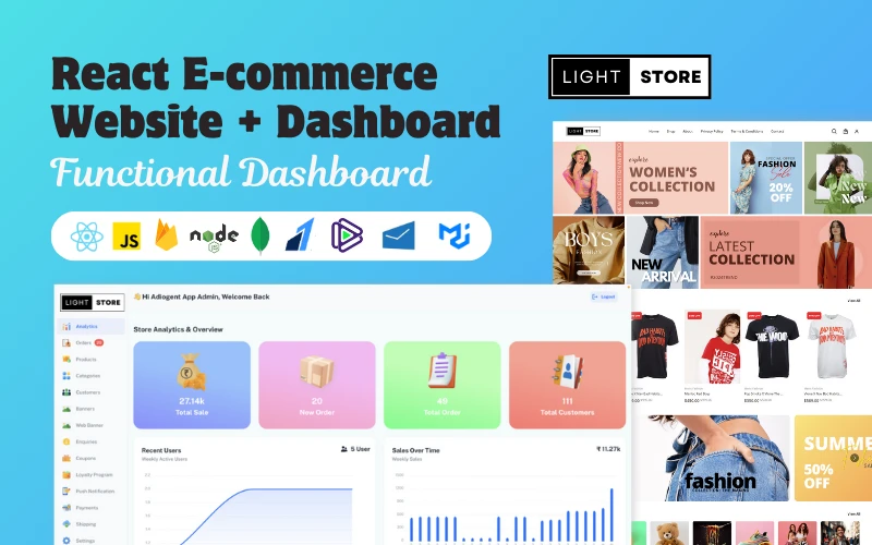 OneSmartSite | Designs » Light Store | Reactjs and Nextjs Ecommerce ...