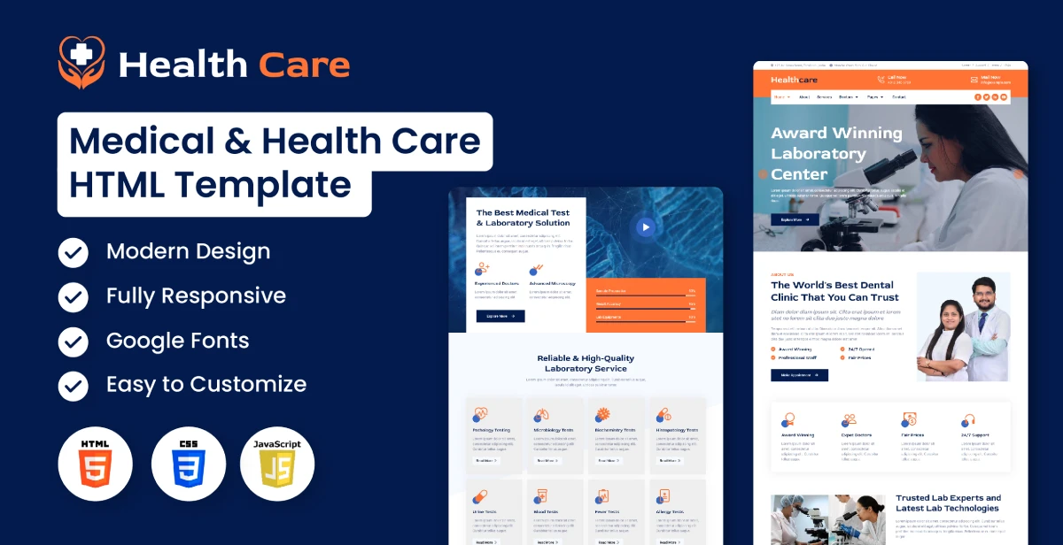 OneSmartSite | Designs » Your Ultimate Healthcare Template